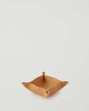 Small Leather Tray Veg