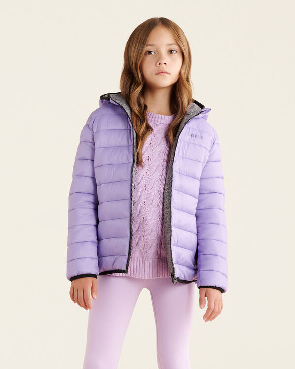 Kids Roots Reversible Puffer Jacket