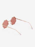 Lunettes de soleil marguerite en m&eacute;tal pour enfants
