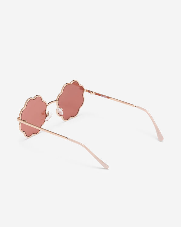 Lunettes de soleil marguerite en m&eacute;tal pour enfants