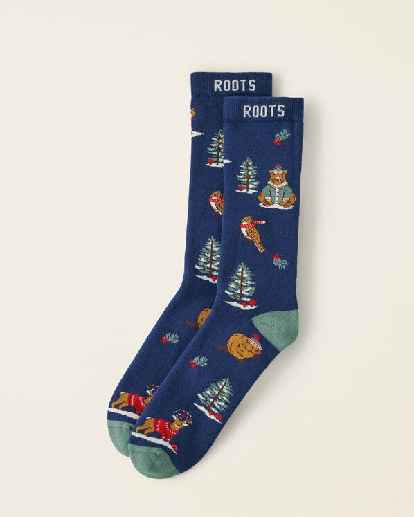 Adult Winter Pattern Sock