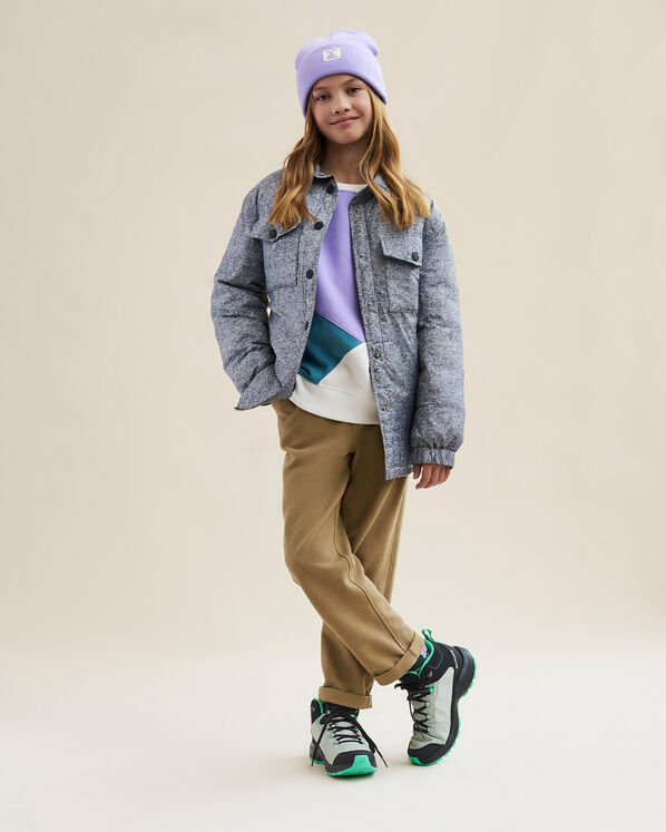 Kids Puffer Shacket