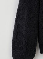 Girls Sherpa Zip Cardigan