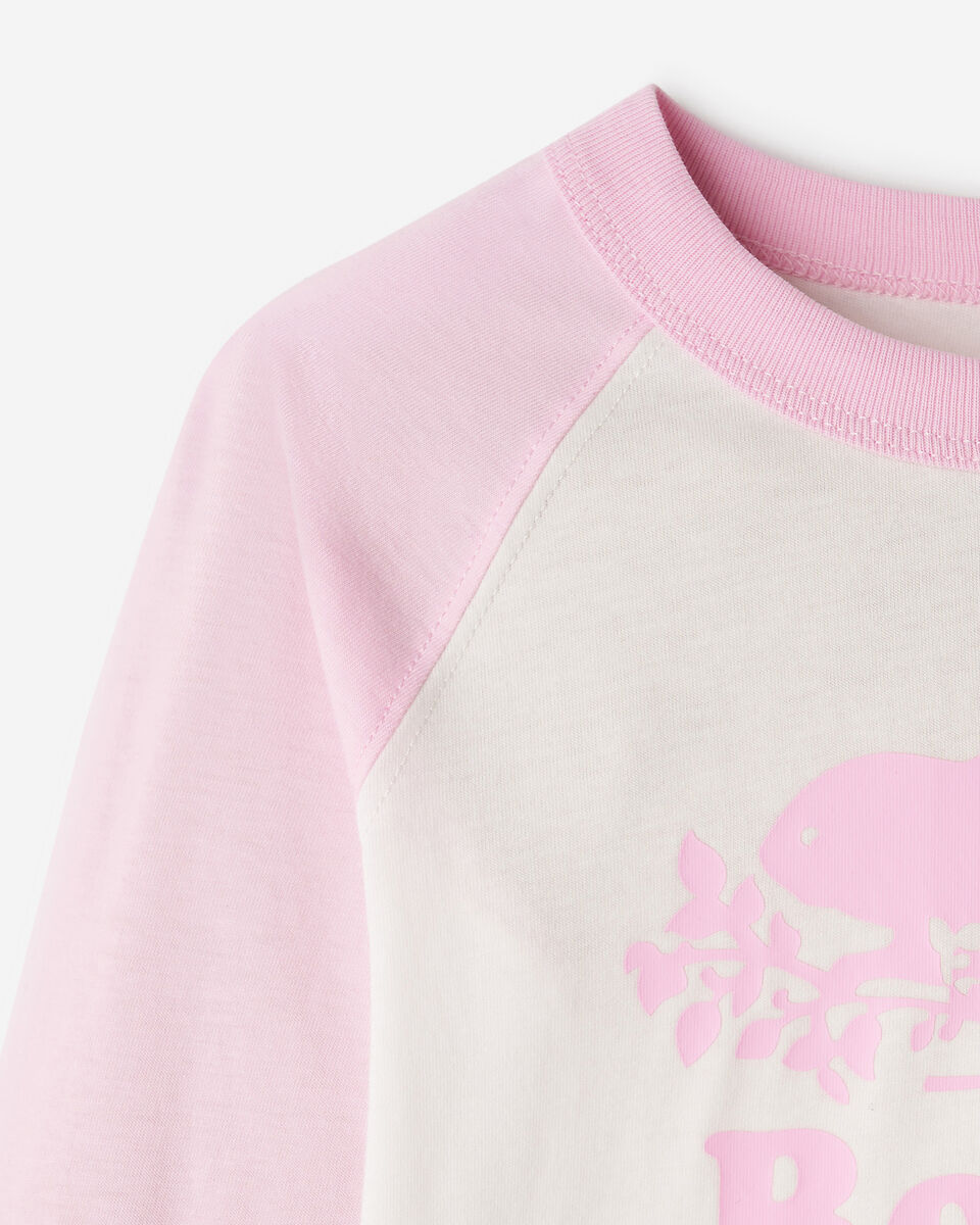 T-shirt style baseball Cooper en coton bio pour tout-petits