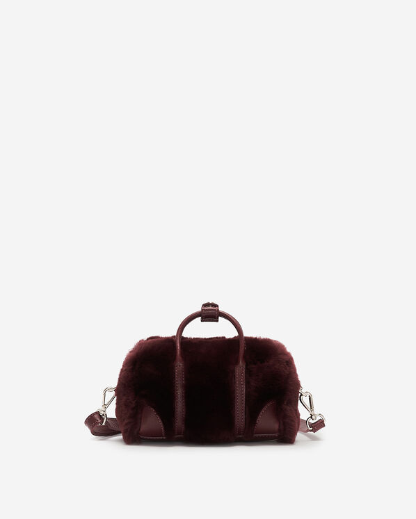 Shearling Micro Banff Crossbody