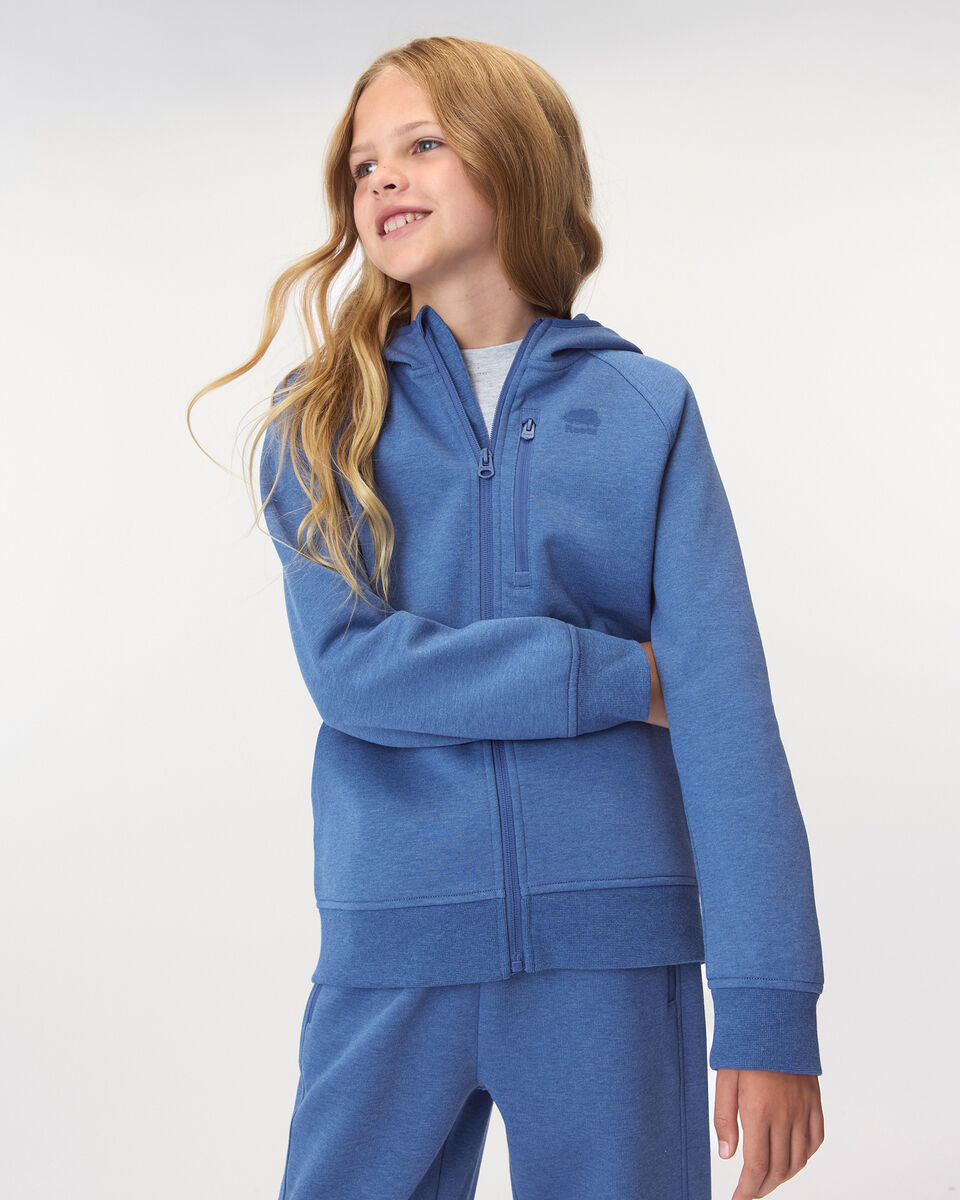 Kids Recover Interlock Full Zip Hoodie
