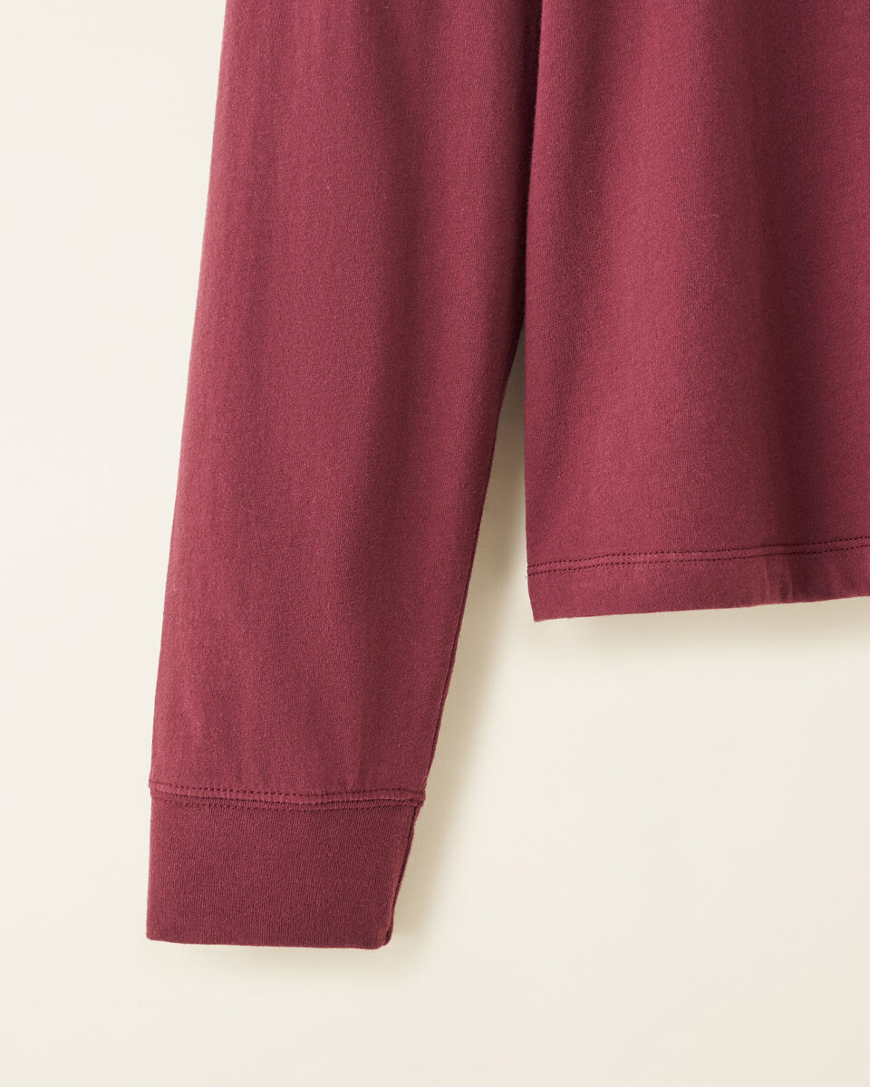 Womens Cooper Beaver Long Sleeve T-Shirt