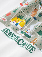Kids Beaver Canoe Snakes And Ladders T-Shirt