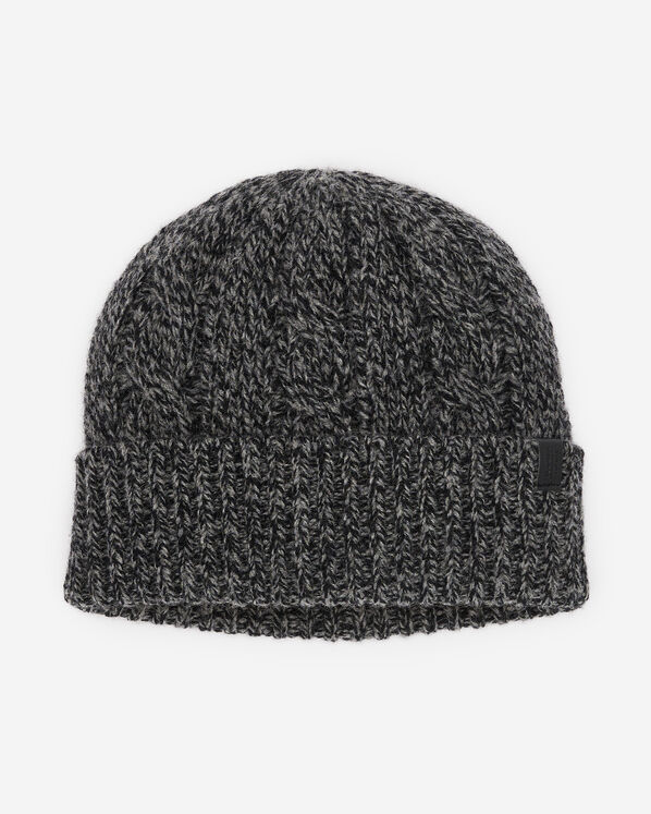 Tuque en laine à torsades Larkin