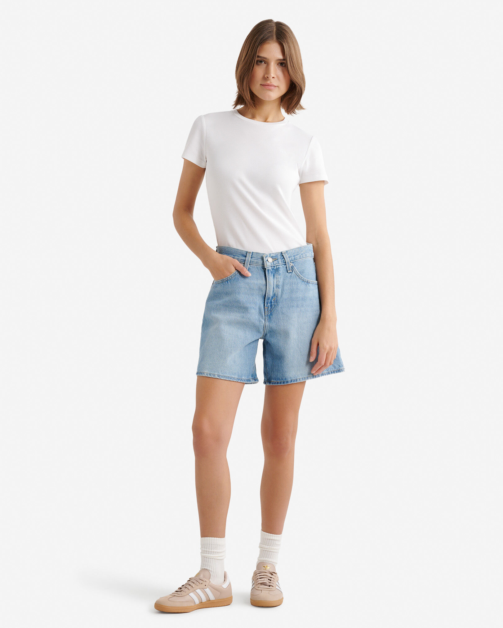 Short ample à taille haute Levi’s pour femmes 6.5 po