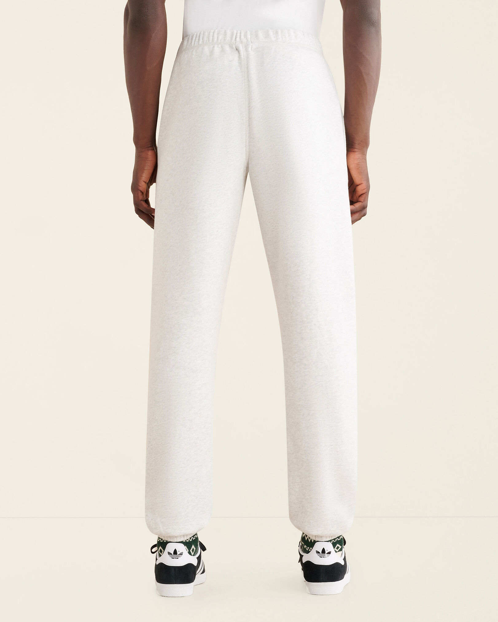 Plaid Applique Sweatpant