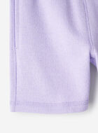 Short original en jersey bouclette de coton bio pour tout-petits