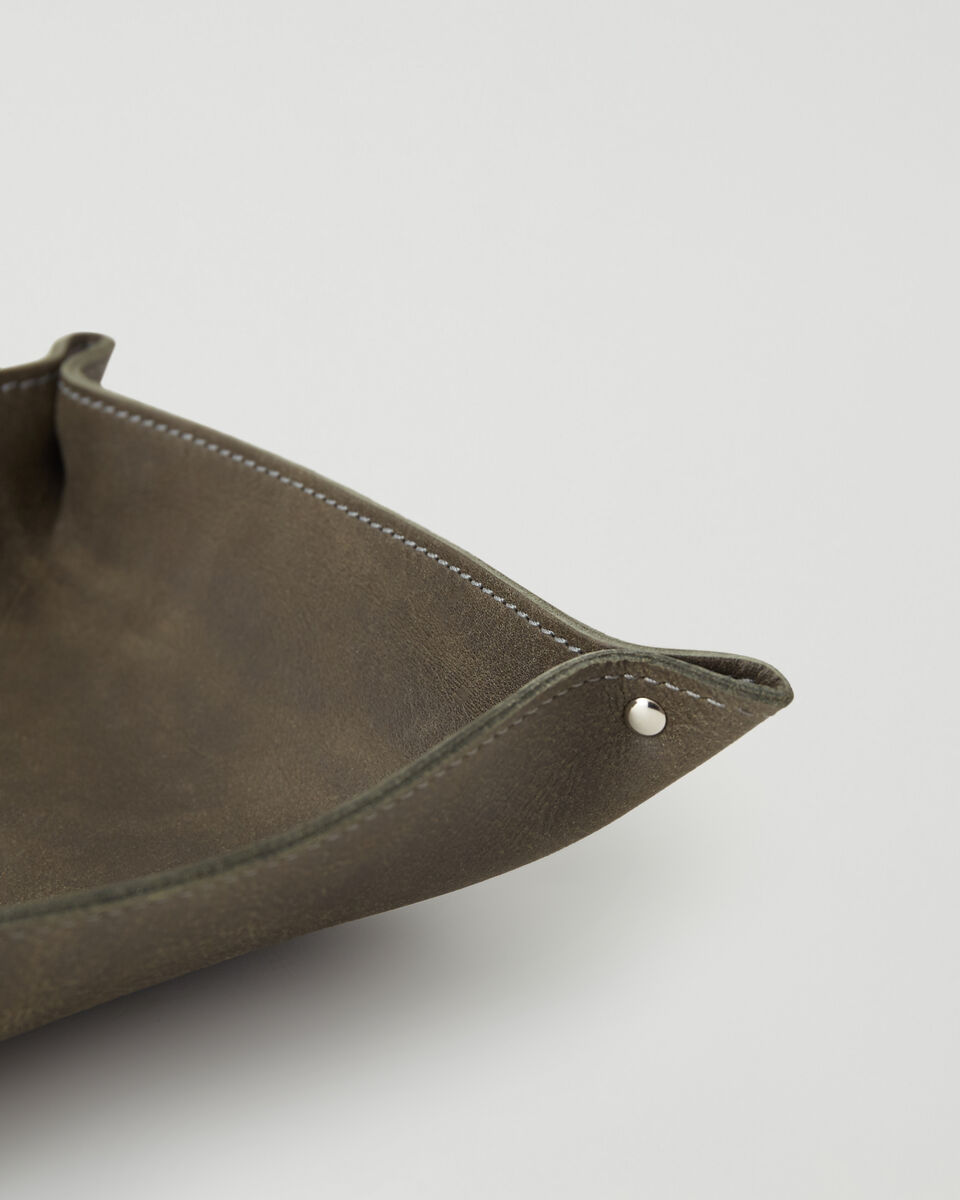 Large Leather Tray Tribe