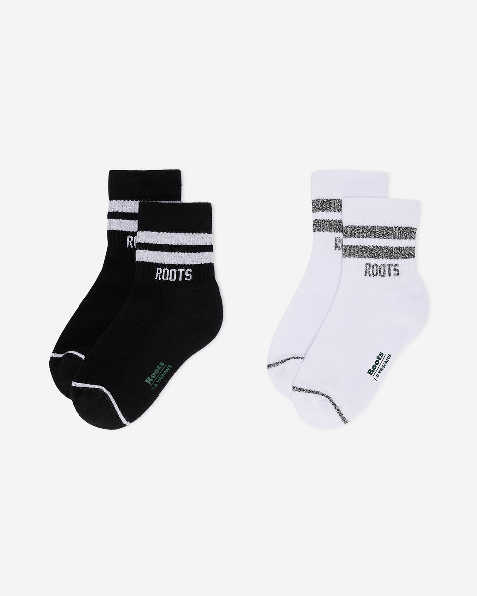 Kids Athletic Ankle Sock 2 Pack