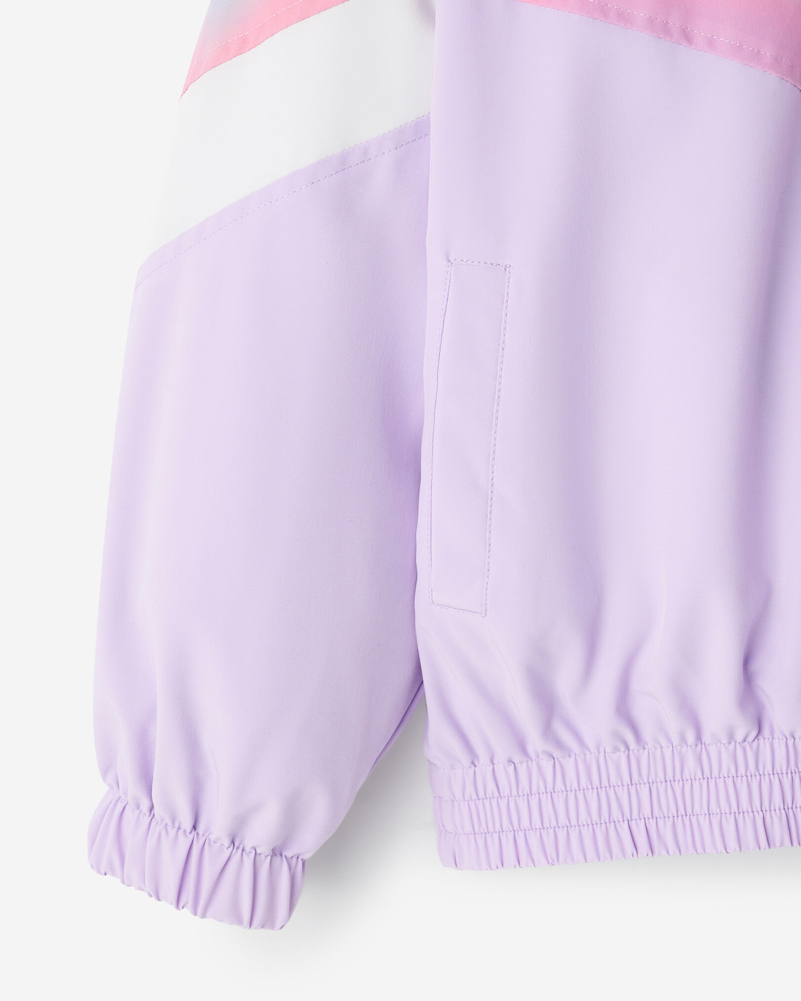 Coupe-vent aux couleurs contrastantes pour enfants