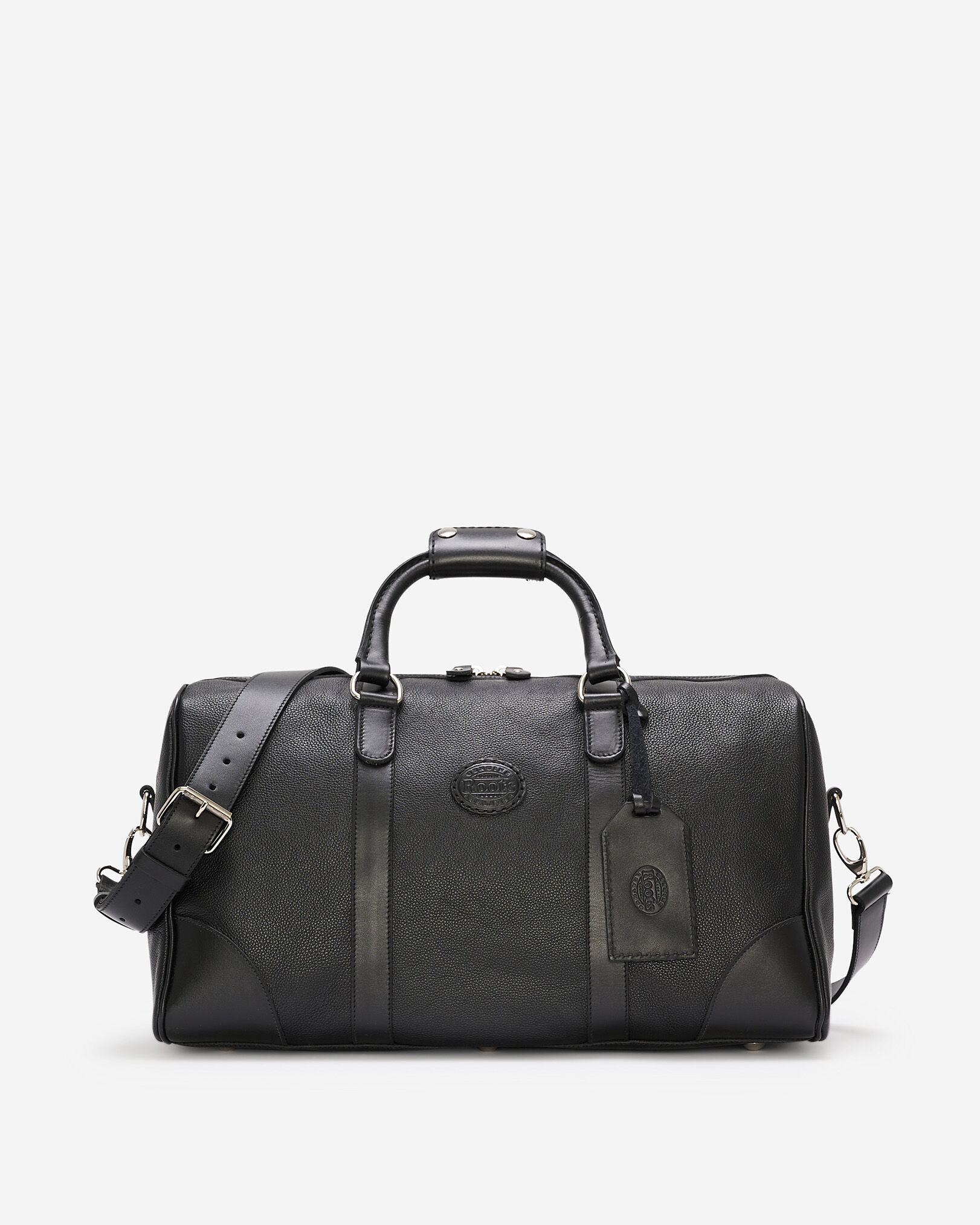 Leather weekender bag sales canada