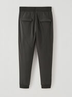 Pantalon en jersey bouclette et mélange modal