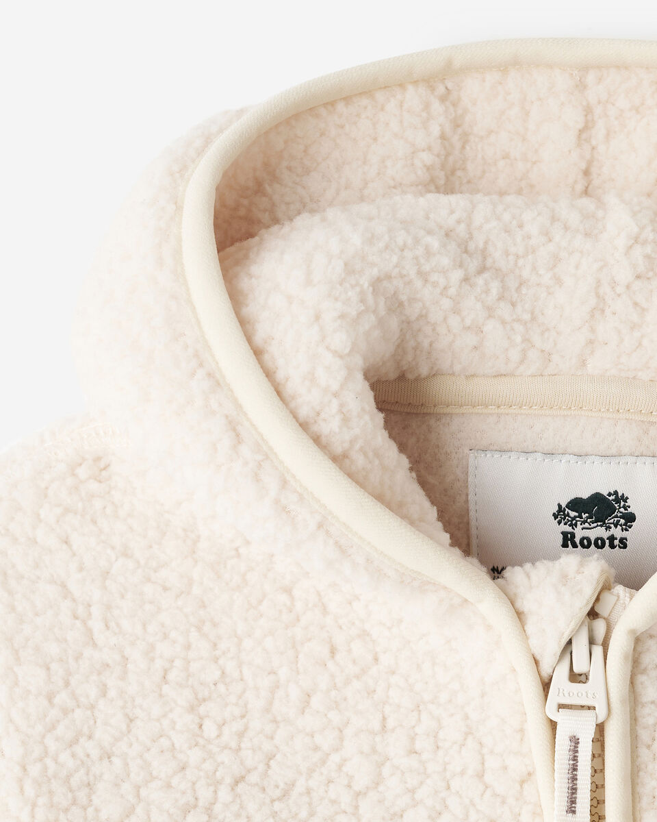 Barboteuse en molleton style mouton Alta pour bébés
