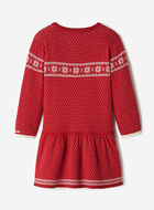 Toddler Girls Cabin Fair Isle Sweater Dress