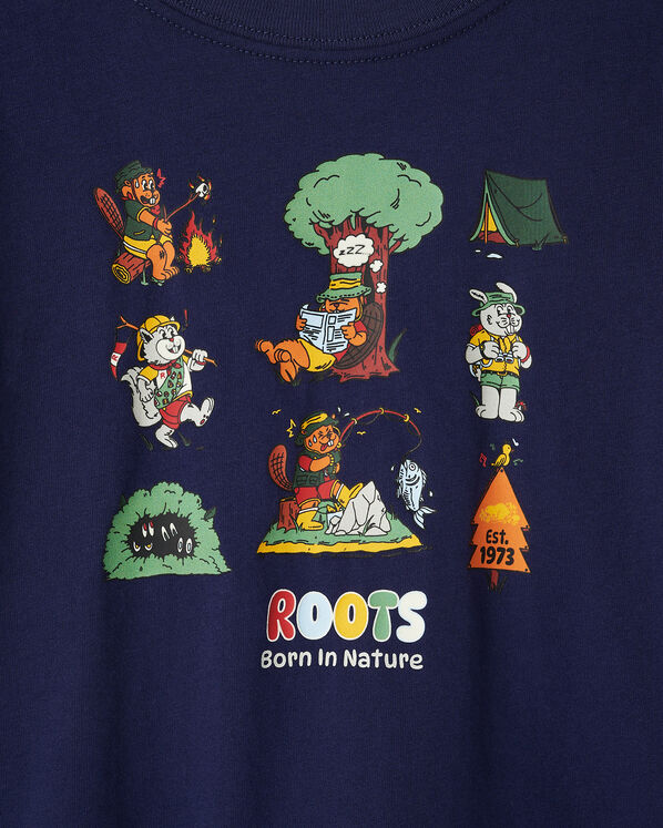 Toddler Glow In The Dark Camp T-Shirt