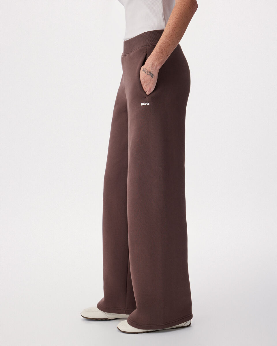 Pantalon en molleton Nuage &agrave; jambe droite