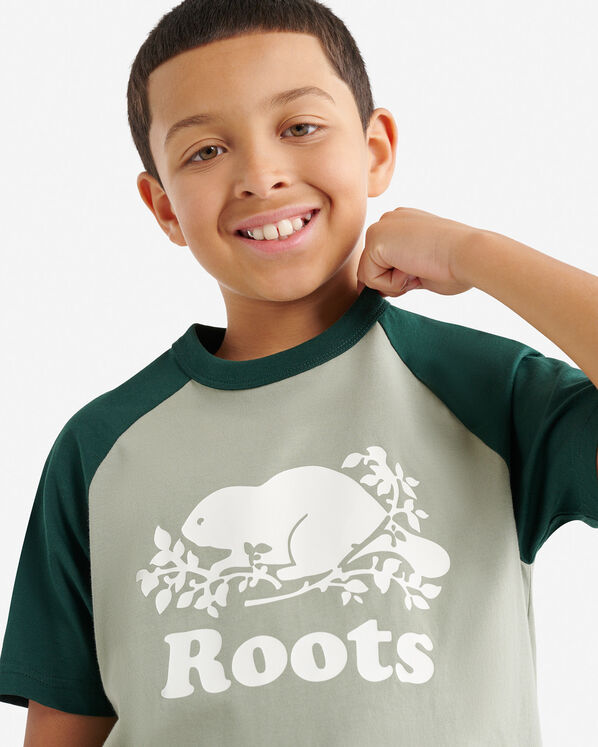 T-shirt style baseball à manches courtes Cooper pour enfants