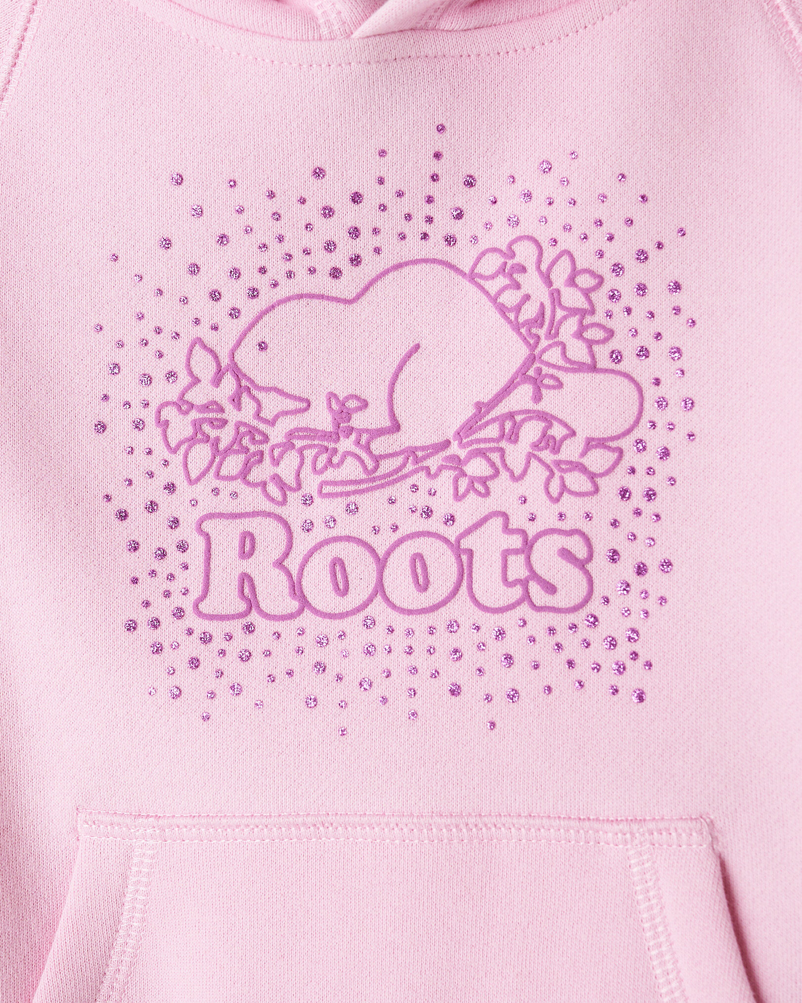 Toddler Cooper Glitter Kanga Hoodie