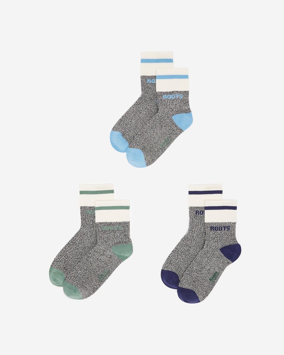 Kids Cabin Ankle Sock 3 Pack