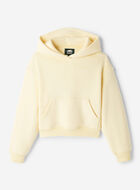 Chandail &agrave; capuchon en molleton nuage