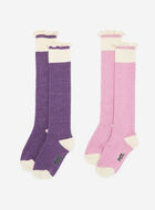 Kids Sparkle Cabin Knee Sock 2Pk