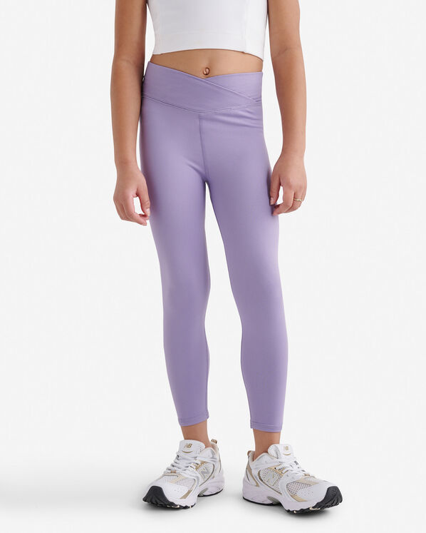 Girls Active Wrap Ankle Legging