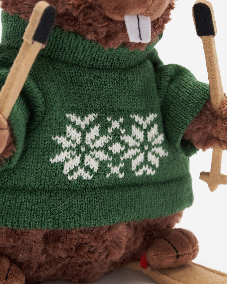 Nordic Ski Beaver Stuffie