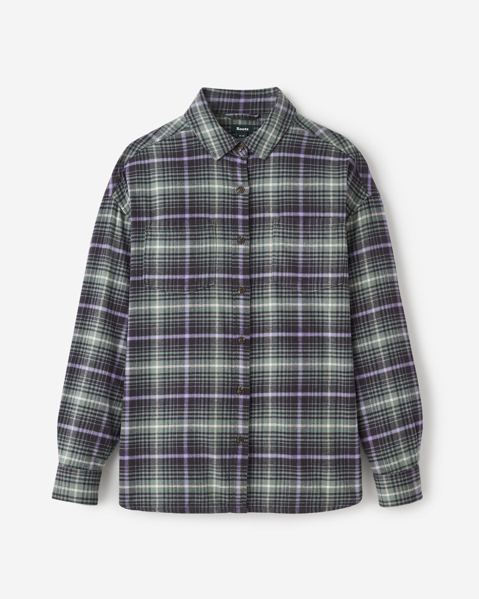 Chemise surdimensionnée en flanelle Manning 