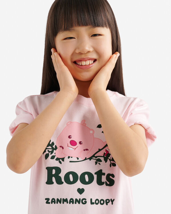 T-shirt Roots X Loopy pour enfant