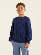 Kids Cable Crew Sweater