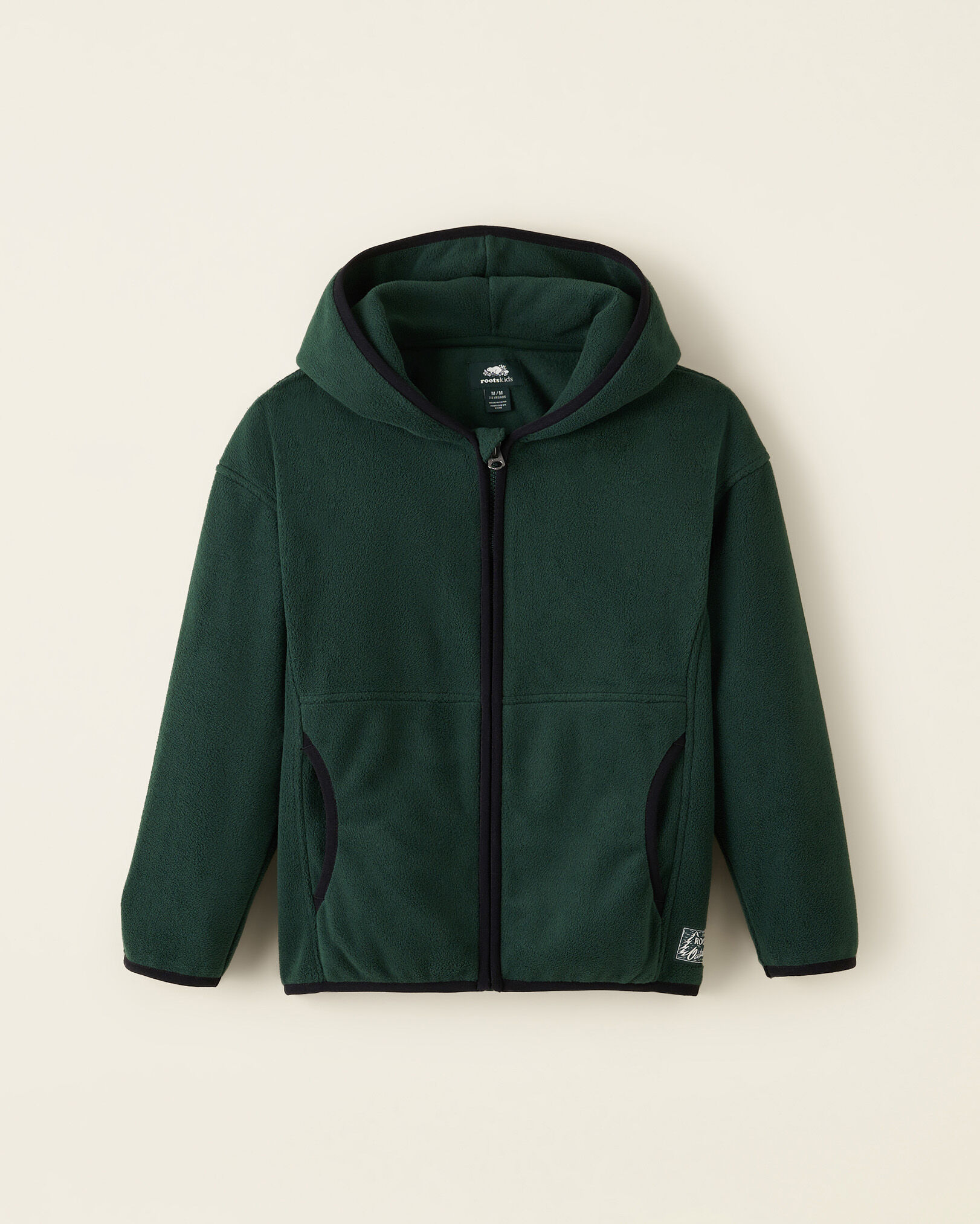 Kids zip up top fleece
