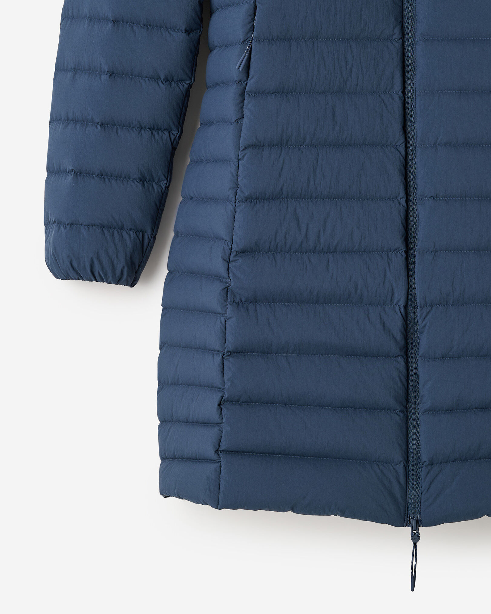 Blouson long compressible en duvet Roots