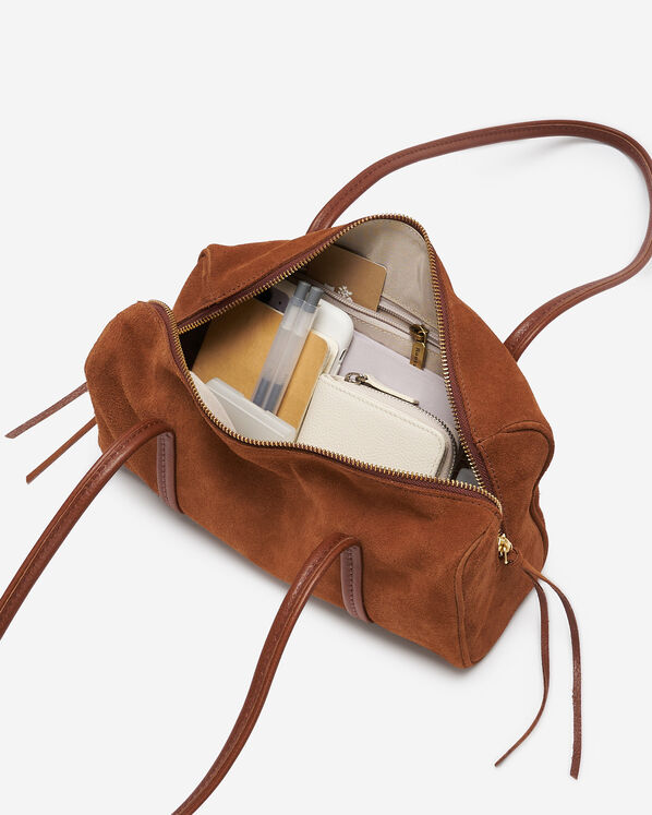 Margo Satchel Suede