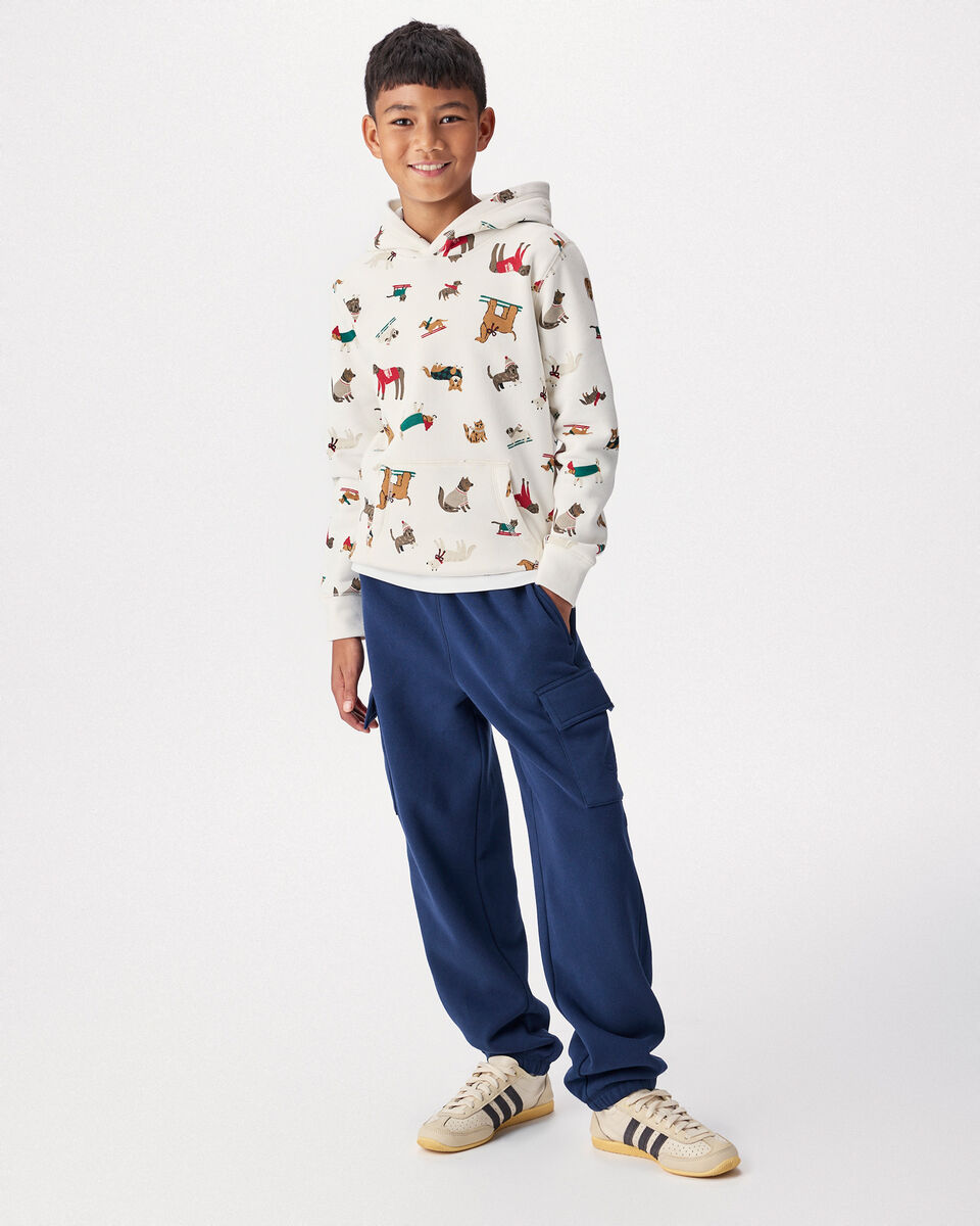 Kids Cooper Holiday Kanga Hoodie