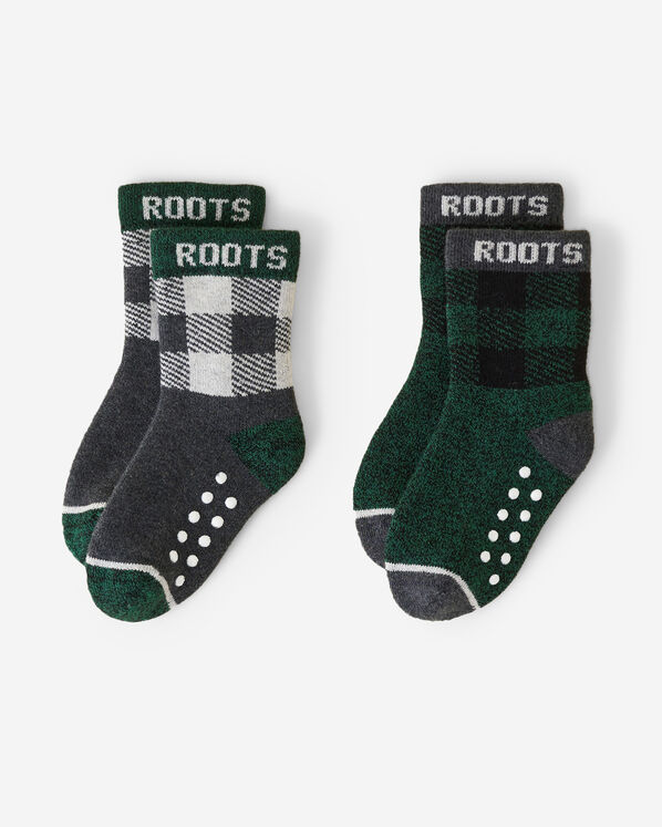 2 paires de chaussettes à carreaux Park pour tout-petits