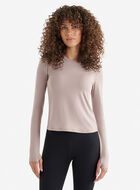 Renew Knit Fitted Long Sleeve Top