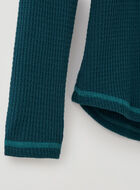 Chandail henley gaufré Cabane