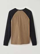 Mens Park Plaid Long Sleeve T-Shirt