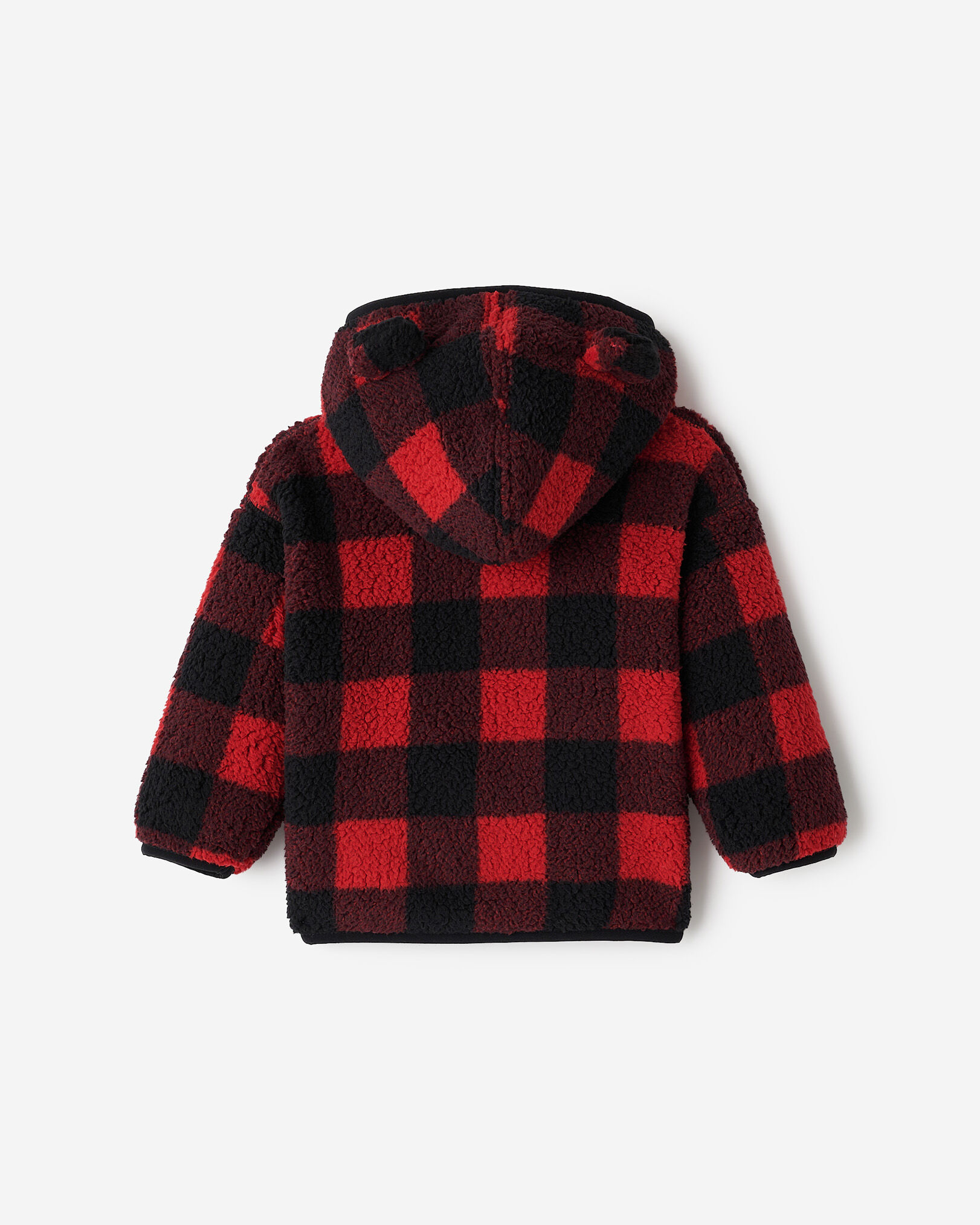 Baby Shearling Fleece Zip Hoodie