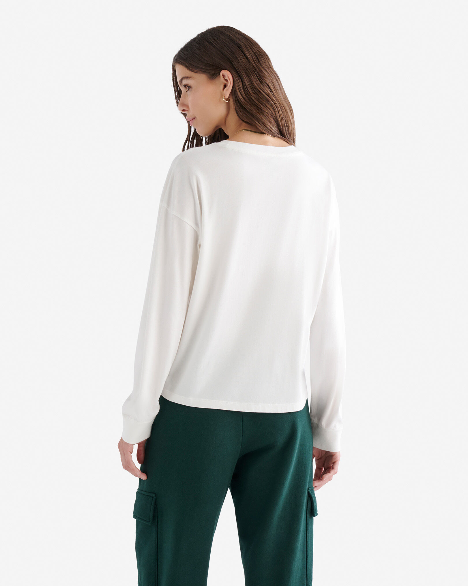 Womens Organic Cooper Long Sleeve T-shirt