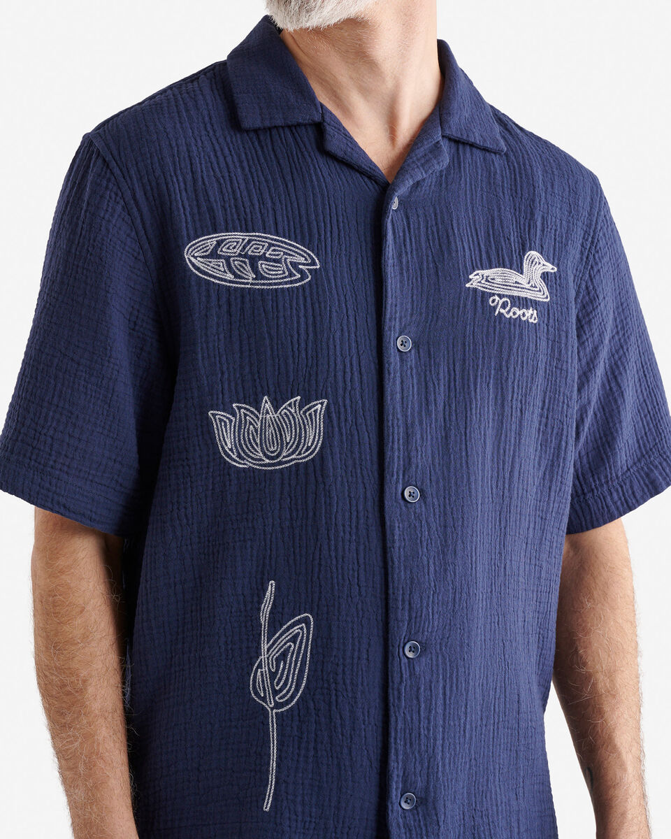 Embroidered Isla Camp Shirt
