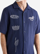 Embroidered Isla Camp Shirt