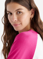 T-shirt style baseball Cooper en coton bio pour femme