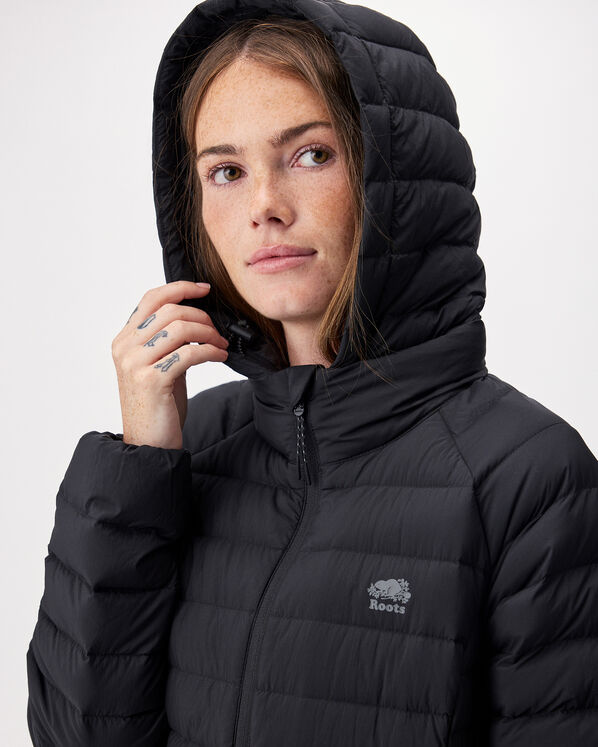 Roots Down Packable Long Jacket