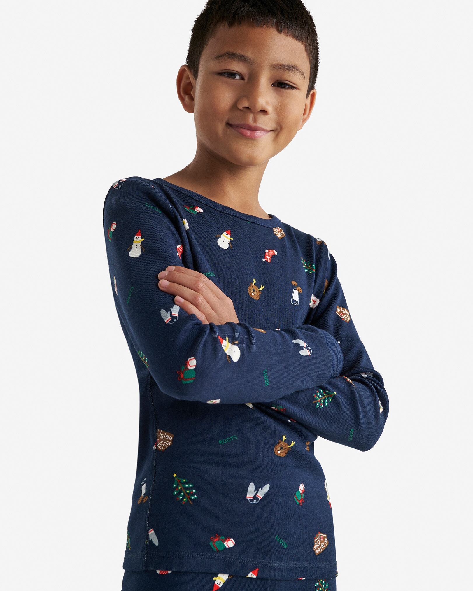 Ensemble pyjama des Fêtes pour enfants